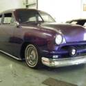 1951 Ford Custom Phoenix  29500 Miles Purple Coupe V-8 Flatheat Manual