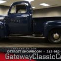 1951 Ford F1  96227 Miles Ford Blue Pickup 226 CID I6 3 Speed Manual