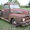 1951 Ford F1-Five Star Cab Pickup !