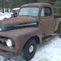 1951 Ford F3 F Series Pickup Farm Truck Patina Flathead V8 No Reserve