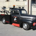 1951 Ford F3 tow truck wrecker hot rod flathead V8 rat rod 1 ton