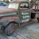 1951 FORD F3 TRUCK FORD SALVAGE YARD TOW TRUCK ORIGINAL TULSA WINCH FORD TRUCK