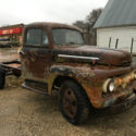 1951 Ford F5 truck cab chassis flathead v8 solid good rat rod project parts