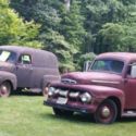 1951 Ford Panel Trucks - three of them