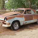 1951 FORD VICTORIA FORD FORDOMATIC 2DR HARD TOP NEW MEXICO BARN FIND SUN BAKED