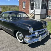 1951 Ford Victoria Sedan Black