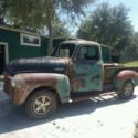 1951 GMC truck frame swapped.  no drivetrain