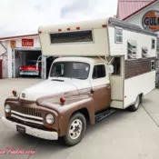 1951 International L130 Custom Camper 1 Family Owned 220 Inline 6 4 Speed