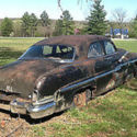 1951 LINCOLN,4 DR. SEDAN,W/OD TRANS, W/HILL HOLDER,