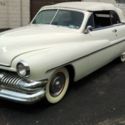 1951 Mercury Convertible White on white