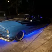 1951 Mercury Custom Coupe Black