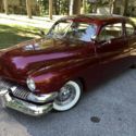 1951 Mercury Custom Coupe Red RWD Manual 2 dr