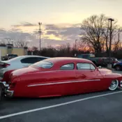 1951 Mercury Leadsled Custom: Chopped, Nova Sub, Baged, V8, 4-Link, Rack&Pinion