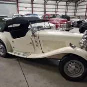 1951 MG TC ROADSTER ESTATE COMPLETE FRAME OFF--UNUSED 20 YRS NEEDS SERVICE!
