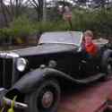 1951 MG TD 1250 Convertible Black RWD Manual