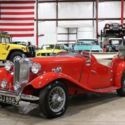 1951 MG TD  347 Miles Red Convertible 1250cc 4 Cylinder Manual