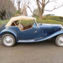1951 MG TD Convertible Manual RWD I4 1.3L Gasoline