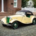 1951 MG TD MIDGET Ivory w/ Kelly Green Interior- FULL DOCUMENTED RESTORATION