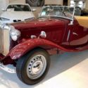 1951 MG TD Roadster 5,825 Miles Autumn Red CV 1.3L I4 4M