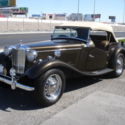 1951 MG TD Roadster   Dry Desert Car, rust free