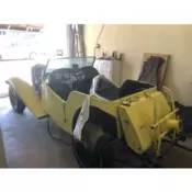 1951 MG TD Yellow 2 door