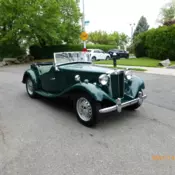 1951 MGTD Frame Off Restored Very Presentable