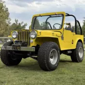 1951 Willys CJ-3A Yellow