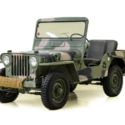 1951 Willys Jeep M-3 Military 31579 Miles Camo/Drab Green Jeep  3-Spd Manual