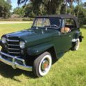 1951 Willys Jeepster concours restoration