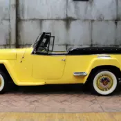 1951 Willys-Overland Jeepster Convertible 99 Miles  Convertible I-6 3-Speed Manu