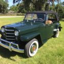 1951 Willys Overland Jeepster, Frame off restoration. six cylinder