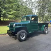 1951 Willys Pickup Green