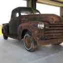 1952 Chevrolet 3100 Pickup Black RWD Manual