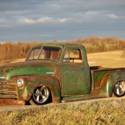1952 CHEVROLET 3100 SHORT BED PICK UP PATINA SHOP TRUCK AIR RIDE V8