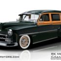 1952 Chevrolet Deluxe Wagon  Green Station Wagon 350 V8