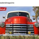 1952 Chevrolet Panel Delivery Orange RWD Automatic