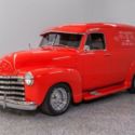 1952 Chevrolet Panel Truck  8267 Miles Red Pickup Truck 350ci 3-Spd Auto