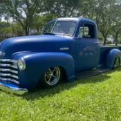 1952 CHEVROLET SHORT BED AIR RIDE FRESH BUILD TRUCK V8 327 (( NO RESERVE)) L@@k