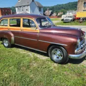 1952 Chevrolet Special Deluxe Brown Tin Woody