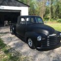 1952 Chevy extended cab 3100 pickup rat rod street rod slammed