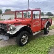 1952 Dodge Power Wagon Red M37 SOLD