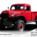 1952 Dodge Power Wagon  Red Pickup Truck
