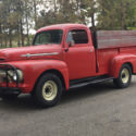 1952 Ford F-3 grain Bed  4 Speed  Flathead V-8 2 owner , paper trail f1 f2 f3