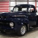 1952 Ford F1  54145 Miles Blue Pickup Truck 239ci V8 3 Speed Manual