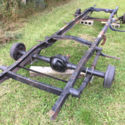 1952 FORD F1 PICKUP TRUCK STEEL FRAME, HUBS, MOUNTS, MORE