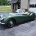 1952 Jaguar XK 120 OTS Convertible with soft top and side curtains