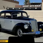 1952 Mercedes-Benz 220 240 48,000 Miles Black Sedan 6
