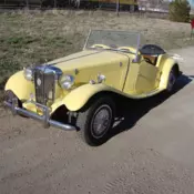 1952 MG Kit car on a VW