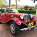 1952 MG MG-TD  14761 Miles Red   4 Speed Manual