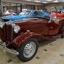 1952 MG TD  9999 Miles Autumn Red